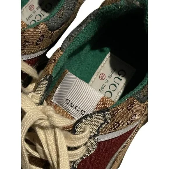 Gucci Rhyton Brick Red Sneaker - Picture 7 of 13